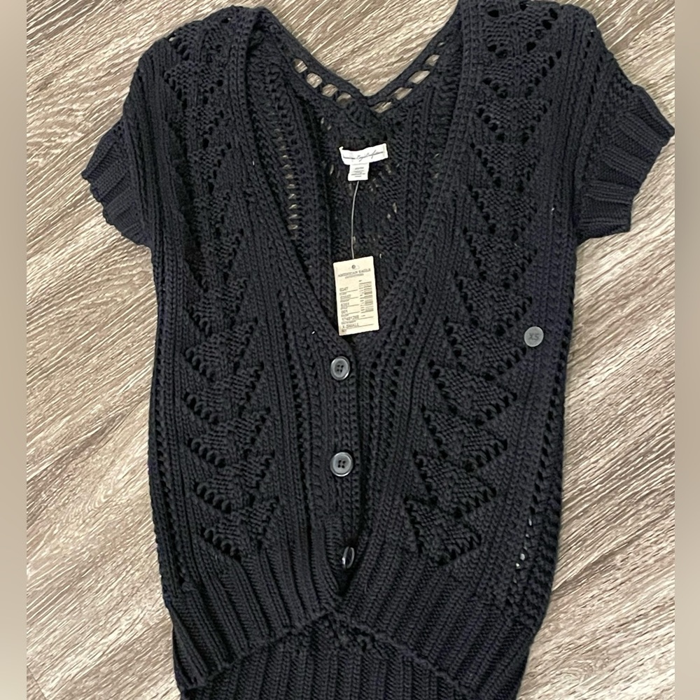 American Eagle crop sweater